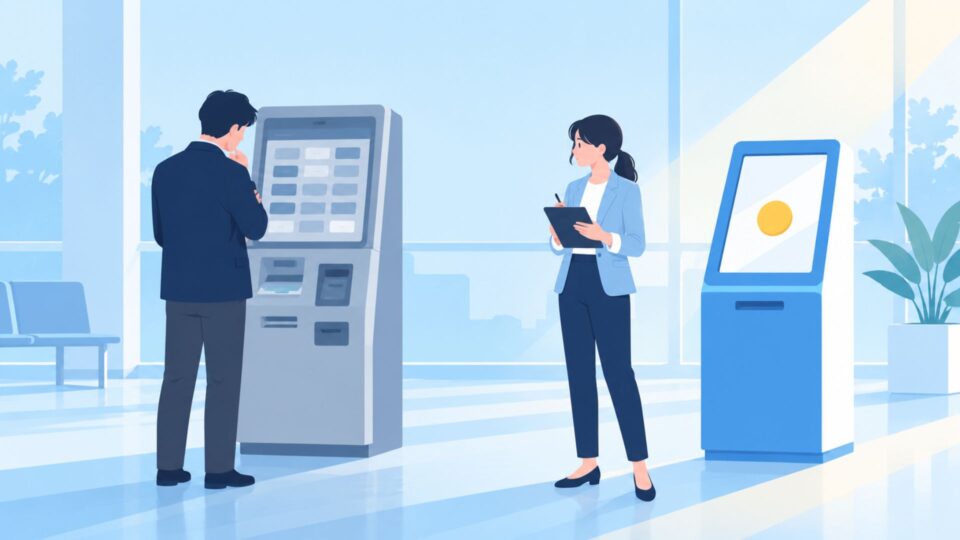顧客の不満から新しいサービスを考える男女のイラスト